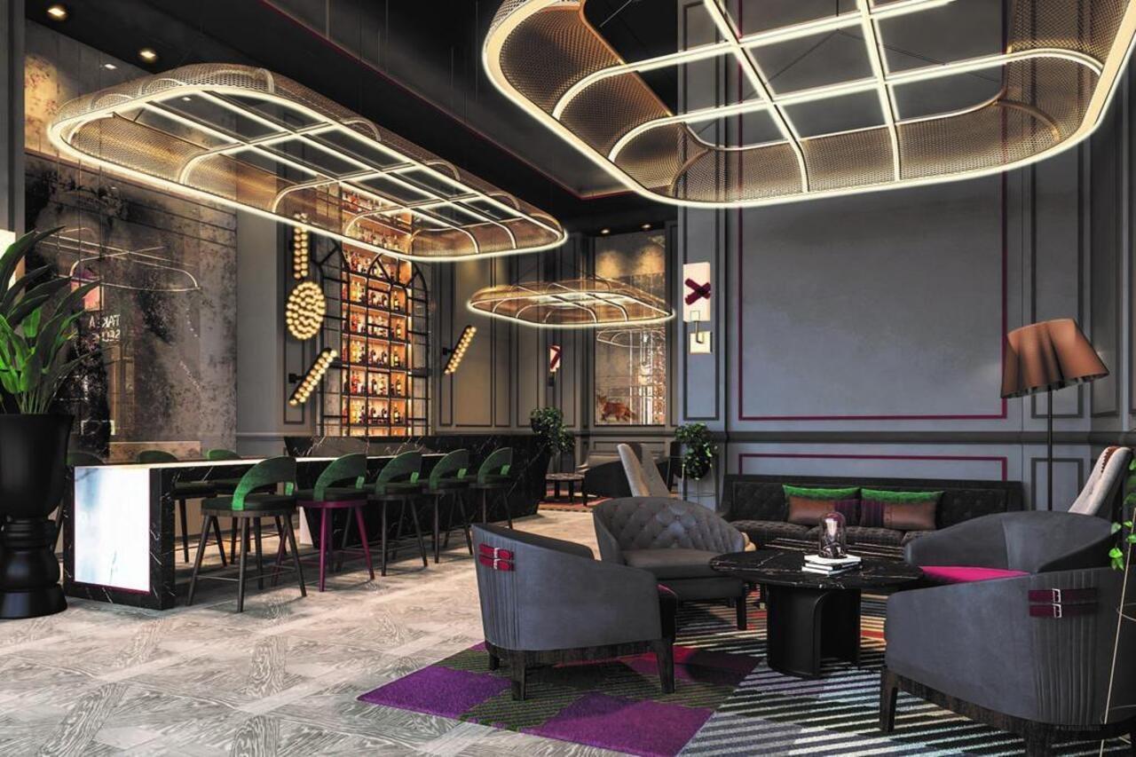 Address Dubai Mall Екстер'єр фото The interior of the bar