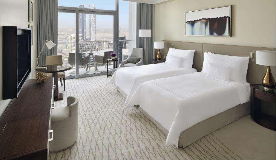 Готель Address Dubai Mall Номер фото A guest room at the hotel